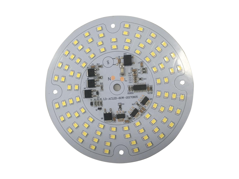 AC linear scheme light panel